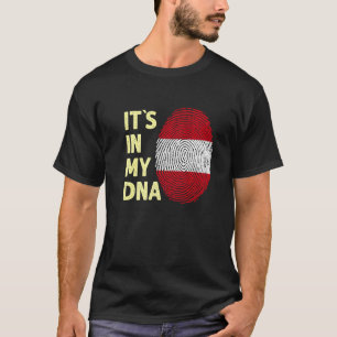 Camiseta Austria En Mi Adn Equipo De Bandera Austríaca Aust