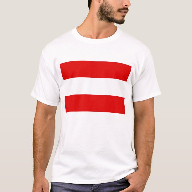 Camiseta Austria Flag T-Shirt, Patriotic T-Shirts, (Anverso)