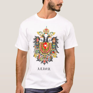 Camiseta Austria Hungría Imperio Del Escudo De Armas