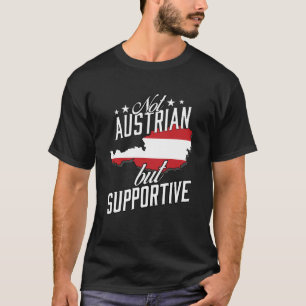 Camiseta Austria, no es austriaca sino de viaje de apoyo Au