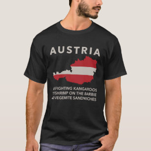 Camiseta Austria no es un país europeo de Australia