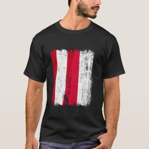 Camiseta Austria Polonia Media Bandera Ascendencia Austriac
