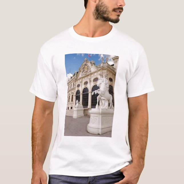 Camiseta Austria, Viena, Palacios Belvedere, Alta (Anverso)