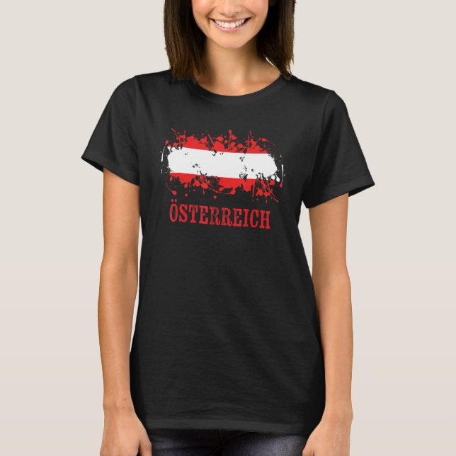 Camiseta Austrian enthusiasts for Österreich and Austria (Anverso)