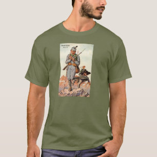 Camiseta Austrohúngaros que luchan a los italianos