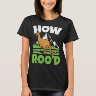 Camiseta Austrot de animales salvajes "How Roo d Kangaroo W