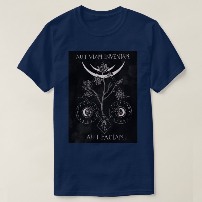 Camiseta Aut Viam Inveniam Aut Faciam (Diseño del anverso)