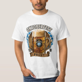 Camiseta auténtica de cerveza Oktoberfest de Múnic