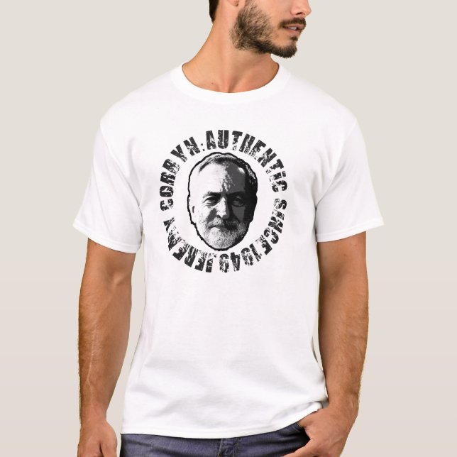 CAMISETA AUTÉNTICA DE JEREMY CORBYN (Anverso)