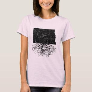 Camiseta auténtica de las raíces de Dakota del