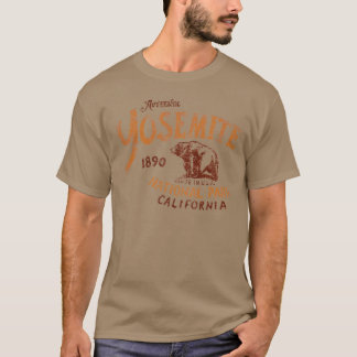 Camiseta auténtica del parque nacional de Yosemite