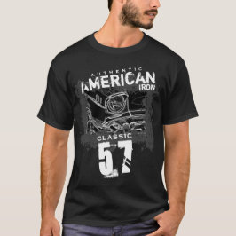 Camiseta Auténtico American Iron Classic 57 Chevy