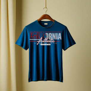 Camiseta Auténtico Casual Graphic T-Shirt de California