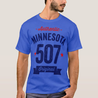 Camiseta Auténtico código de área de Minnesota 507