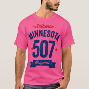 Camiseta Auténtico código de área de Minnesota 507