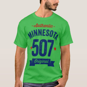Camiseta Auténtico código de área de Minnesota 507