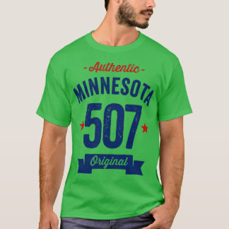 Camiseta Auténtico código de área de Minnesota 507
