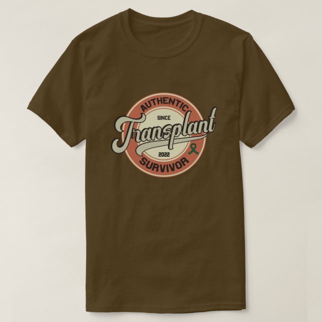 Camiseta Auténtico diseño de vintage para sobrevivientes de (Diseño del anverso)