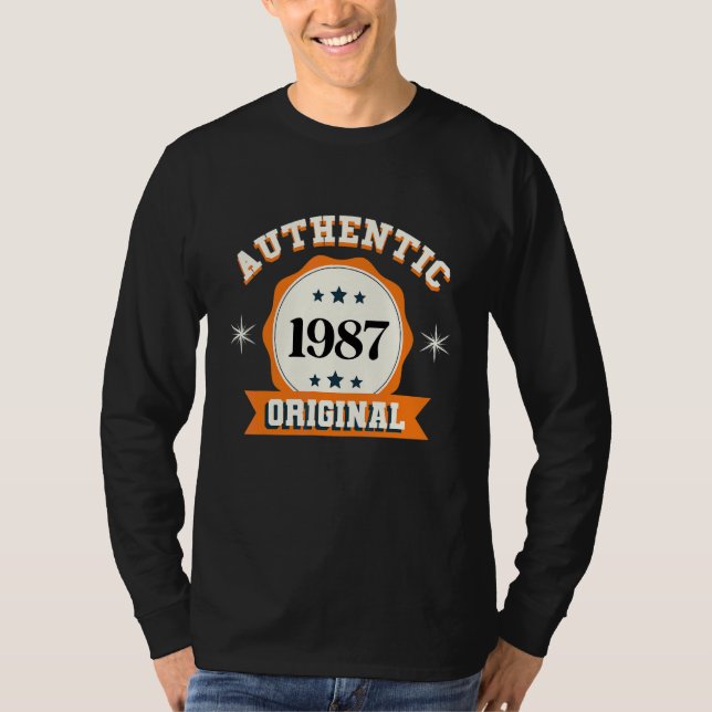 Camiseta Auténtico original de 1987 (Anverso)