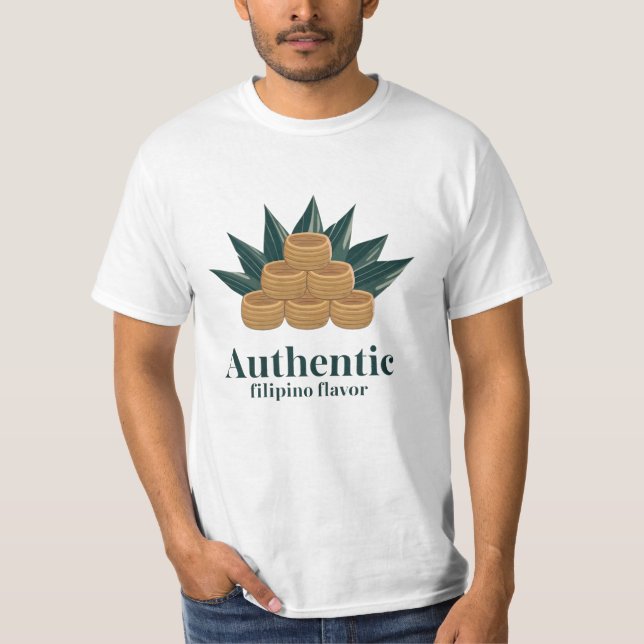 Camiseta Auténtico Sabor Filipino (Anverso)