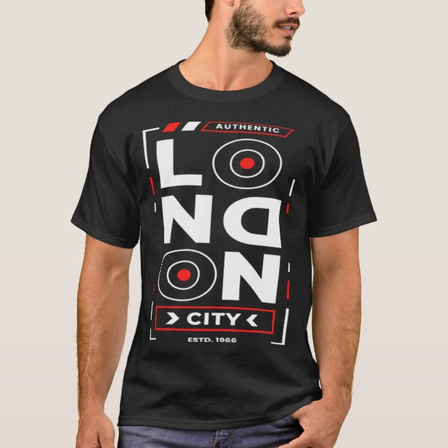 Camiseta Authentic London City Est 1966 (Anverso)