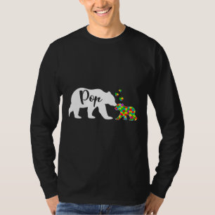 Camiseta Auti de apoyo a la familia de ayuda para el autism