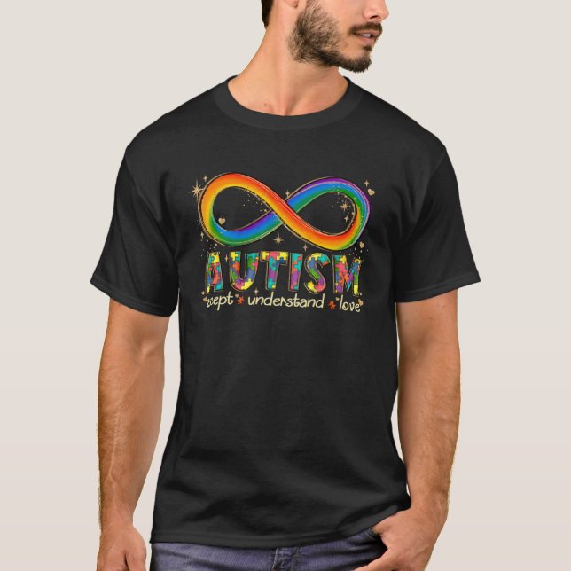 Camiseta Autism  Accept Understand Love It s Ok Be Differen (Anverso)