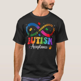 Camiseta Autism Acceptance Infinity Symbol Advocate Educate