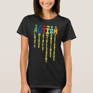 Camiseta Autism Always Unique Totally Autism Awareness Day