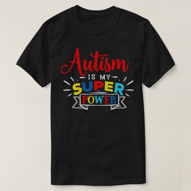 Camiseta Autism Asperger Awareness ADHD Trisomy Gift (Diseño del anverso)