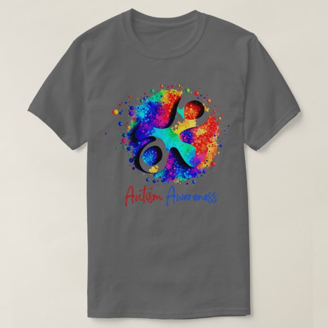 Camiseta Autism Awareness (2) (Diseño del anverso)
