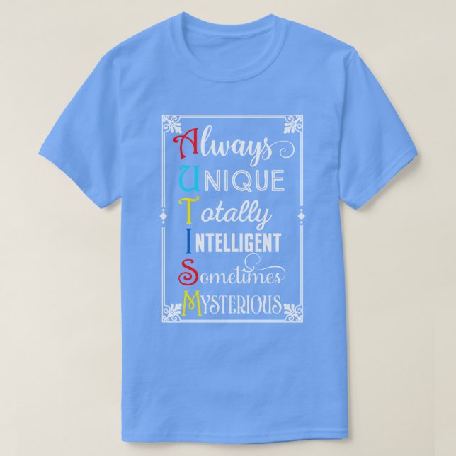 Camiseta autism awareness (9) (Diseño del anverso)