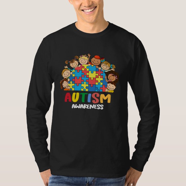 Camiseta Autism Awareness Acceptance Kids Women Grandma Mom (Anverso)