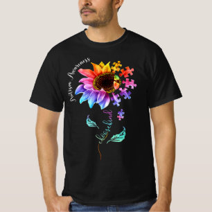 Camiseta Autism Awareness Acceptance Women Mom Teacher Choo