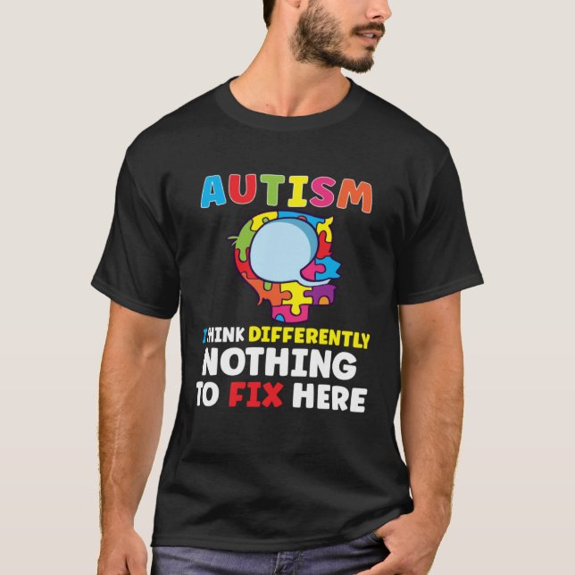 Camiseta Autism Awareness Autism Disease Autistic (Anverso)