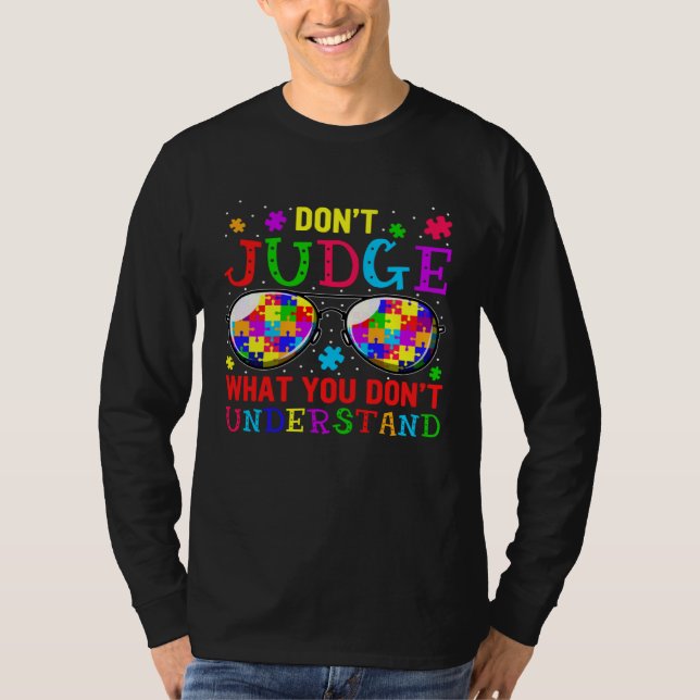 Camiseta Autism Awareness Autistic Kids Support Accept Awar (Anverso)