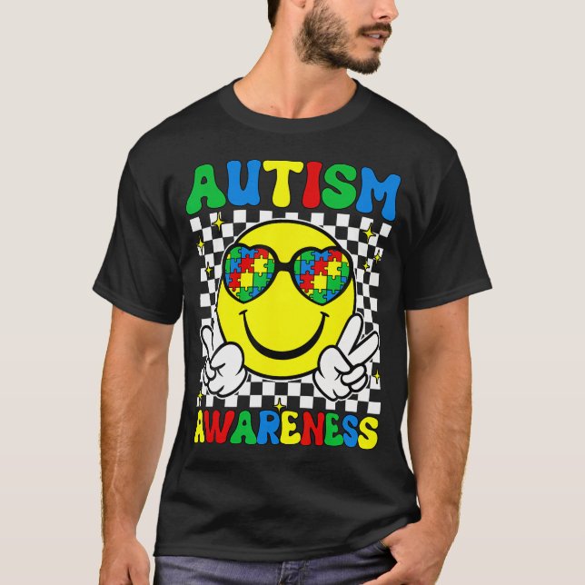 Camiseta Autism Awareness Autistic Puzzle Accept Understand (Anverso)