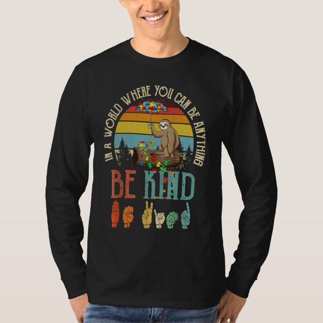 Camiseta Autism Awareness Be Kind Special Education Teacher (Anverso)