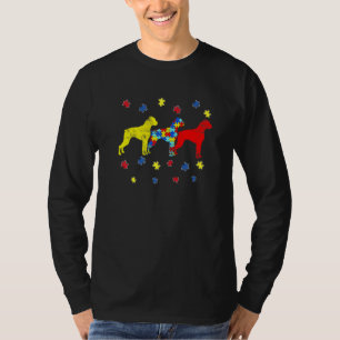 Camiseta Autism Awareness Boxer Perro Cachorro Autismo Perr