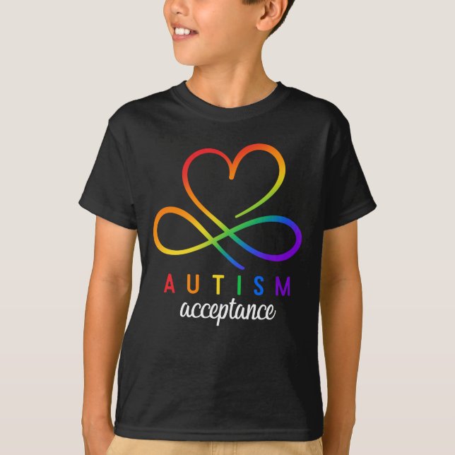 Camiseta Autism Awareness Boys Chicas niños autistas (Anverso)