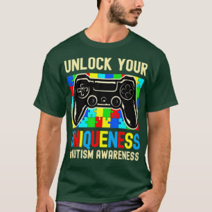 Camiseta Autism Awareness Boys Girls Video Game Controller