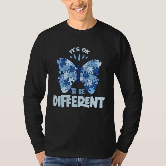Camiseta Autism Awareness Butterfly Proud Parents of Autist (Anverso)