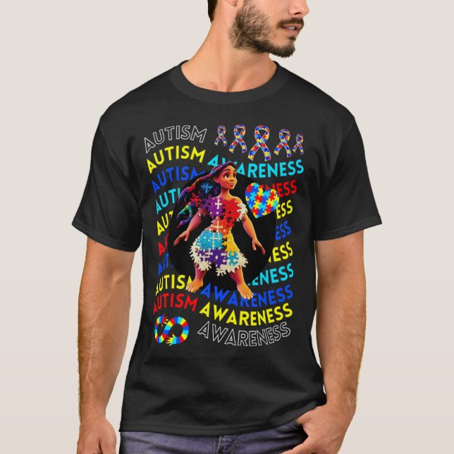 Camiseta Autism Awareness Childrens Navigating Autism Autis (Anverso)
