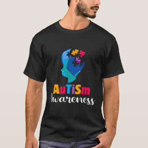 Camiseta Autism Awareness Day Autism Mes autista
