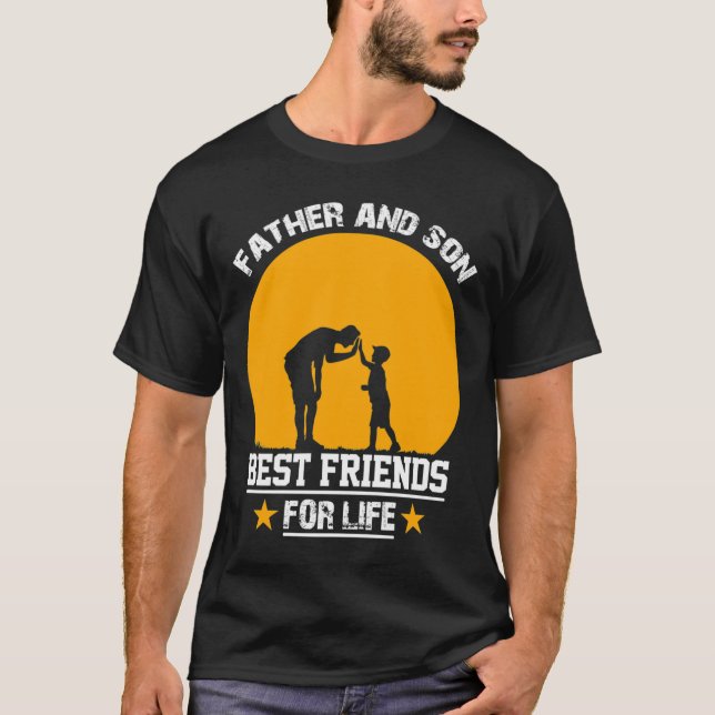 Camiseta Autism Awareness  Father And Son Best Friend For L (Anverso)