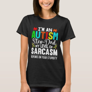Camiseta Autism Awareness  I M An Autism Step Dad