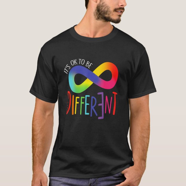 Camiseta Autism Awareness Its Ok To Be Different Acceptance (Anverso)