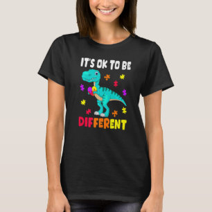 Camiseta Autism Awareness It's Ok To Be Different Autism Di