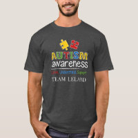 Autism Awareness Love Comprender Personalizado de 