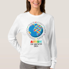 Camiseta Autism Awareness Love Understanding T-SHIRT